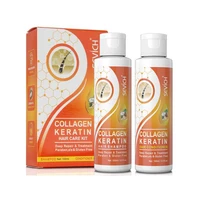 sevich collagen keratin kit 100ml freshing moisturizing hair shampoo hair care 100ml repair damage smoothing hair conditioner