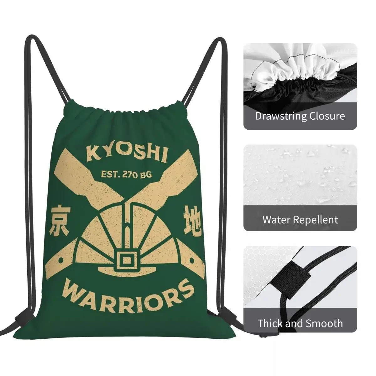 Рюкзаки Kyoshi Warriors модные портативные сумки на шнурке карманная сумка для обуви