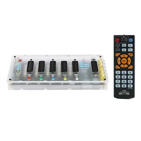 RGB Scart Switch 5 в 1 для игровых консолей