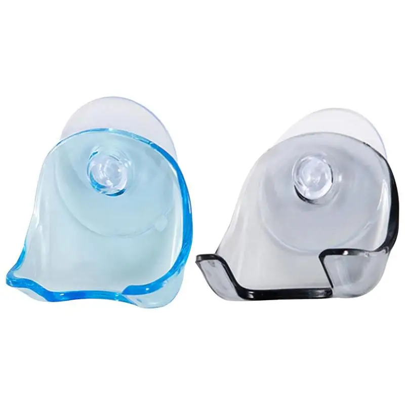 Toothbrush Holder Bathroom Wall Sucker Suction Cup Hook Razor Washroom Holder Rack