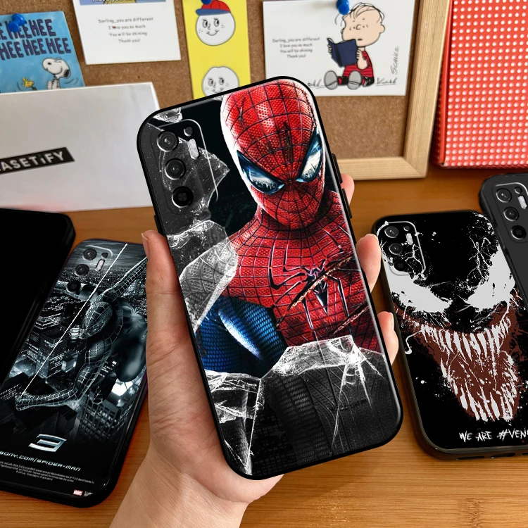 

Venom Spiderman For Xiaomi Redmi Note 10 9 8 10S 10T 9S 9T 8T Pro 5G Redmi 10 9 9T 9A 9C 8 8A Phone Case Funda TPU