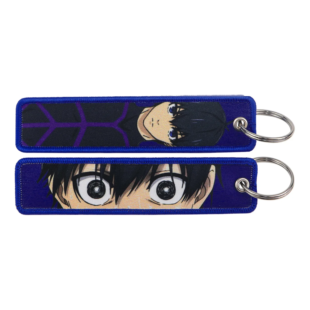 Брелок для ключей мужской/женский крутой брелок с вышивкой в японском стиле