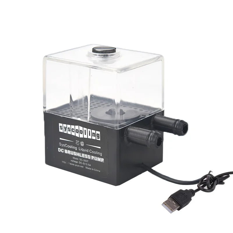 OCOCOO мини-насос водяного охлаждения резервуар DC5V расход 260LG1/4 резьба USB-порт