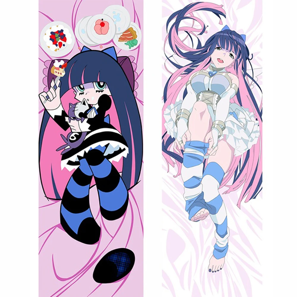 

Anime Panty & Stocking with Garterbelt Anarchy Dakimakura Pillow Case Decorative Hugging Body Throw Pillow Cushion Cover