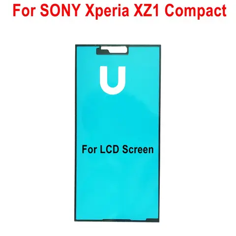 ЖК-наклейка на переднюю раму, клей для динамика, громкоговорителя, Пылезащитная сетка, полный комплект клей для SONY Xperia XZ XZs XZ1 XZ2 Compact Mini