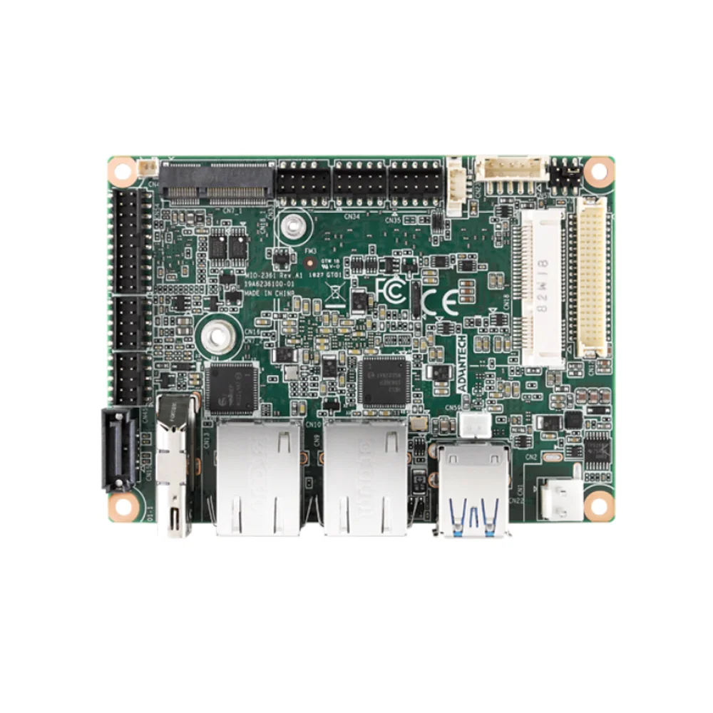 Фото Встраиваемая материнская плата Advantech MIO-2361 с процессором Atom X5-E3930 и поддержкой LPDDR4-2400 для одноплатных компьютеров №2