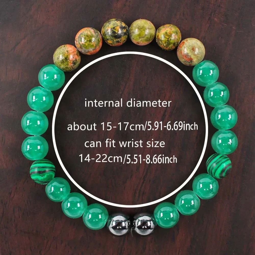 Temu Трансграничный бестселлер Браслет из натурального камня Голубиный камень