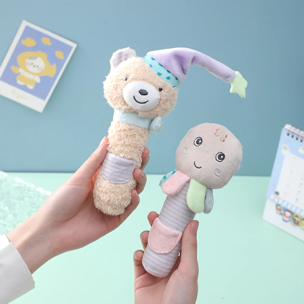 

Newborn Baby Rattles Shaking Bell BPA-Free Grab Cartoon Toys for Infant Fun Preschool Toys Early Educational Toy AN88
