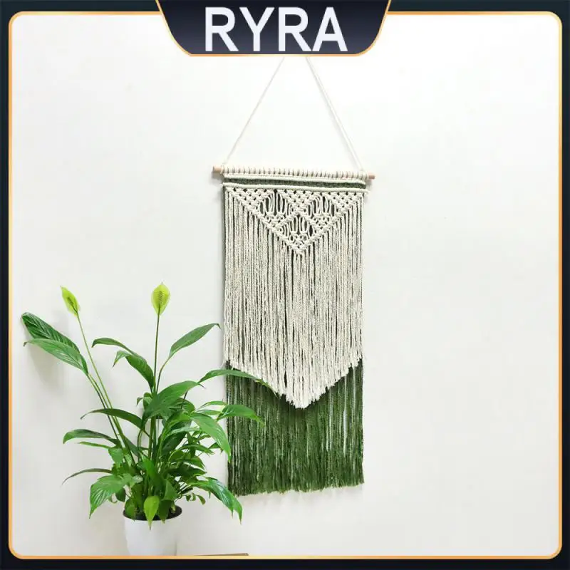 

Woven Wall Art Decor Bohemia Nordic Wind Wall Decoration Wall-mounted Decorate Tapestry Ornament Wall Hanging Tassel Manual Art