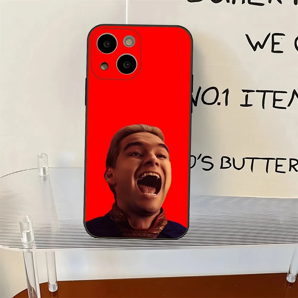 The H-HomelanderS BOYS Phone Case For iPhone 16 15 14 13 12 Pro Max 11 7 8 Plus XR XS Shockproof Silicone Soft Shell