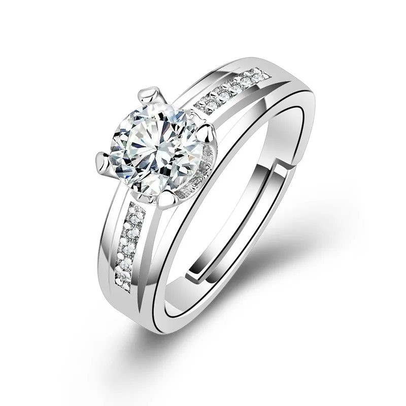 

Luxury Classic Female Bridal Wedding Ring Set Fashion Love Romantic Memory Lovers Jewelry Rings for Women Engagement Party