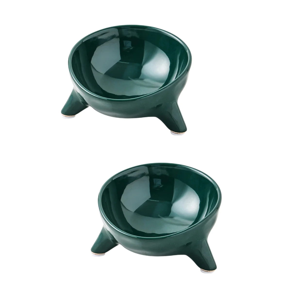 

Dog Bowl Pet Bowls Raised Cat Water Feeding Elevateddish Station Ceramics Puppy Ceramic Feeder Stand Dispenser