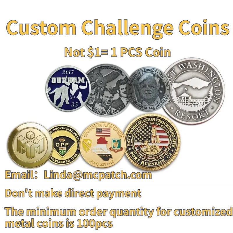 

Металлическая памятная монета на заказ