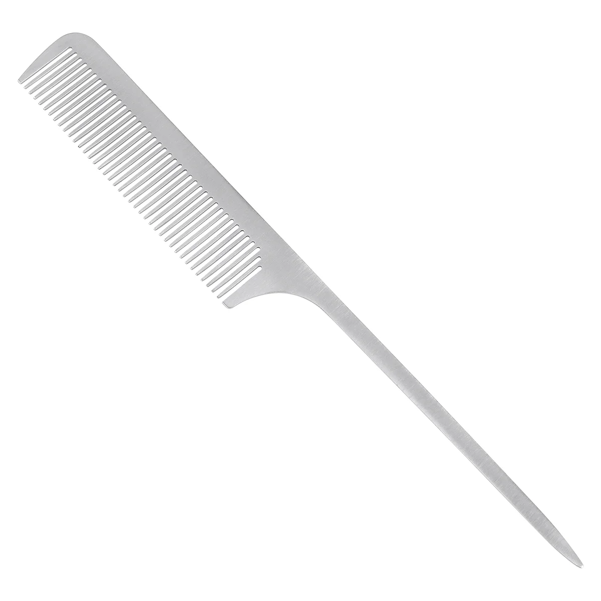 

Barber Comb Accessories Hair Cutting Dressing Stainless Steel Hairdressing Tool