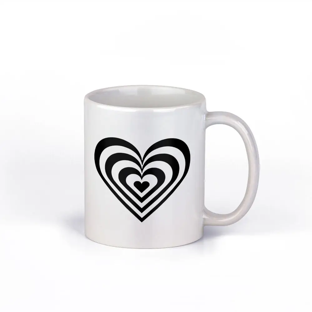

Heart Valentines Day Coffee Mug | Love Ceramic Cup | Unique Gift | 11-Ounce Mug