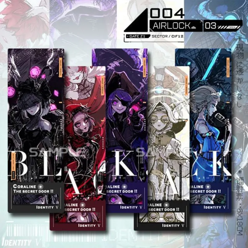 

Identity Ⅴ Bookmark Helena Adams Demi Bourbon Ticket Book Clip Pagination Mark Goods Pretty Student Stationery School Supplies