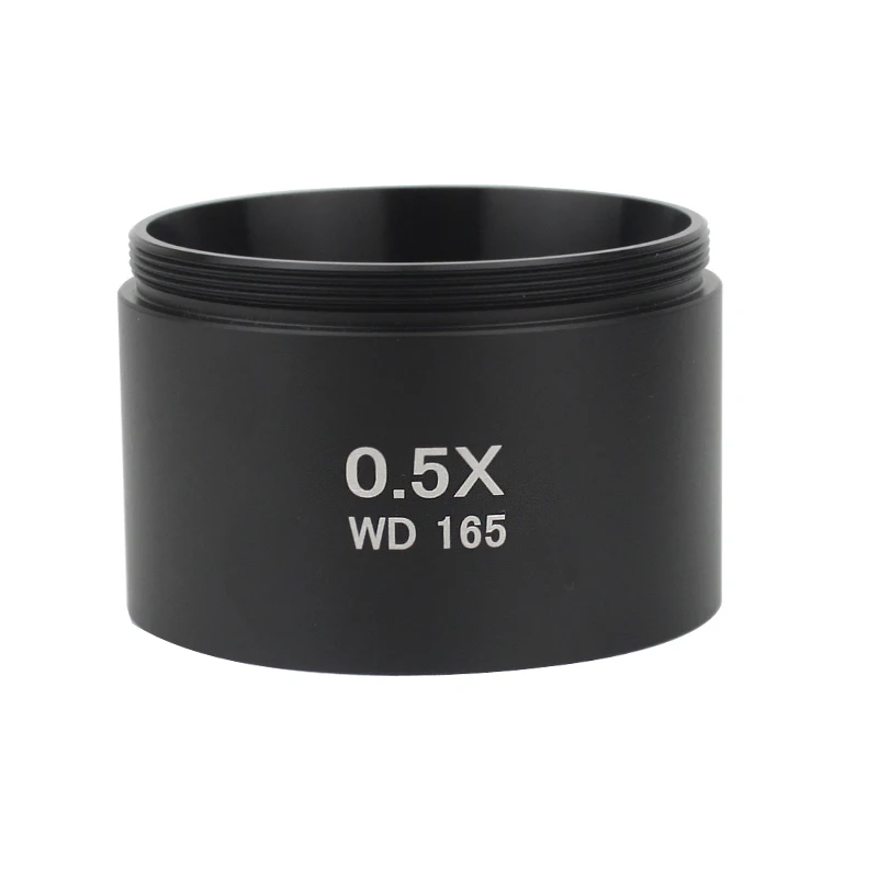 Фото WD30 WD165 WD120 0,3X 0,5X 0,7X 0,75X 1X 1,5X 2X тринокулярный микроскоп стереомикроскоп вспомогательный объектив линза Барлоу №2