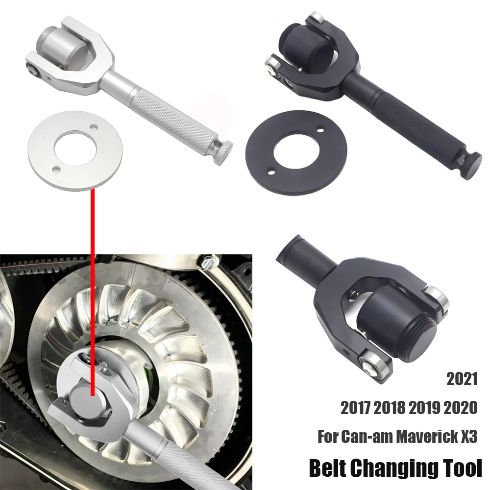 

Belt Changing Tool For Can Am Maverick X3 Max R 4x4 XDS XRC XMR Turbo DPS 72" Clutch Removal Kit 2017 2018 2019 2020 2021