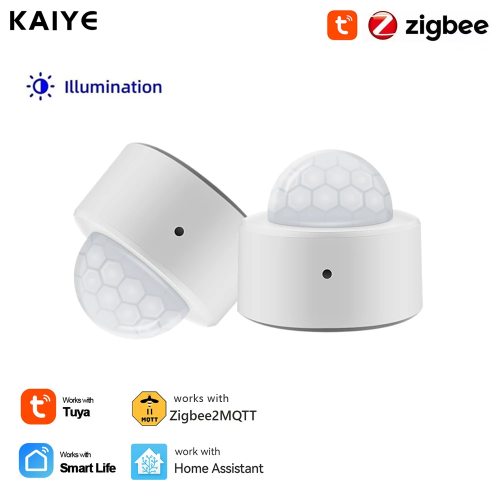 

Tuya Zigbee Motion Sensor PIR Human Sensor Infrared Detector Security Alarm Smart Life APP Control Works With Alexa Google Home