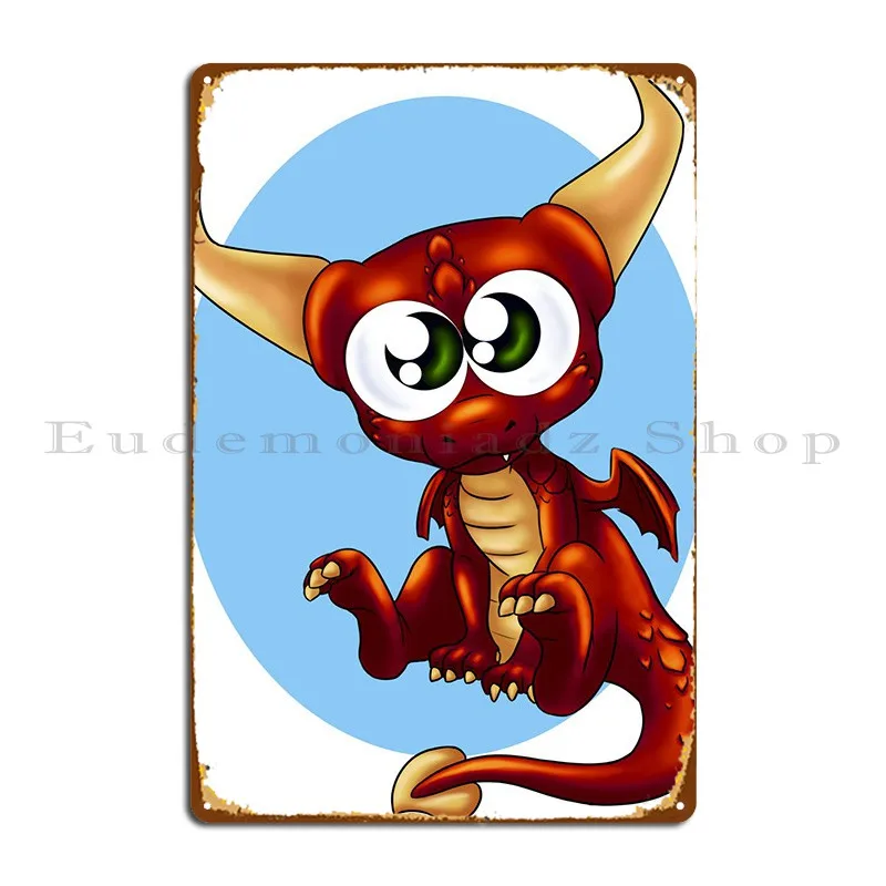 

Pyrope, дракон, металлический налет, рисунок, Настенная роспись, создайте классический оловянный знак, плакат