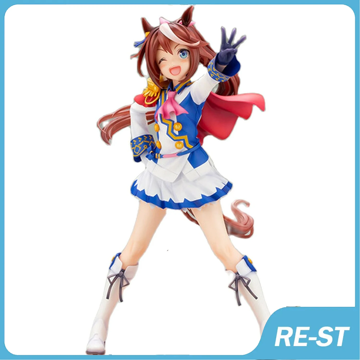 

21cm Uma Musume: Pretty Derby Toukai Teiou Dreams Are To Be Carried! PVC Cute Girl Model Anime Action Figure Adult Toys Gifts