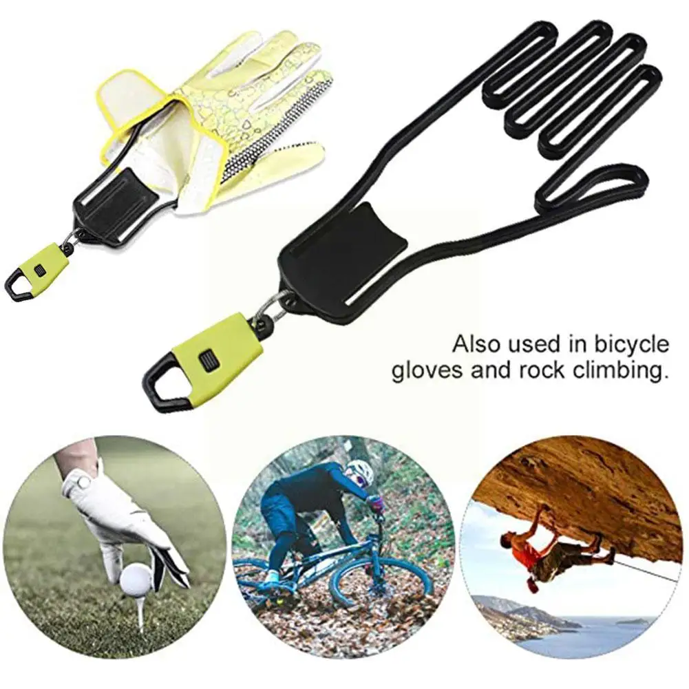 

Golf Gloves Stretcher Plastic Golf Gloves Dryer Hanger Stretcher Tool Golfer N7m4