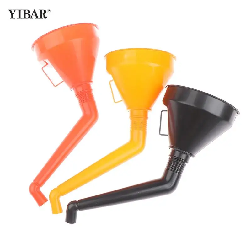 

Universal Plastic Car Motorcycle Refueling Gasoline Engine Oil Funnel With Filter Fluid Change Filling Transfer Tool Automotive