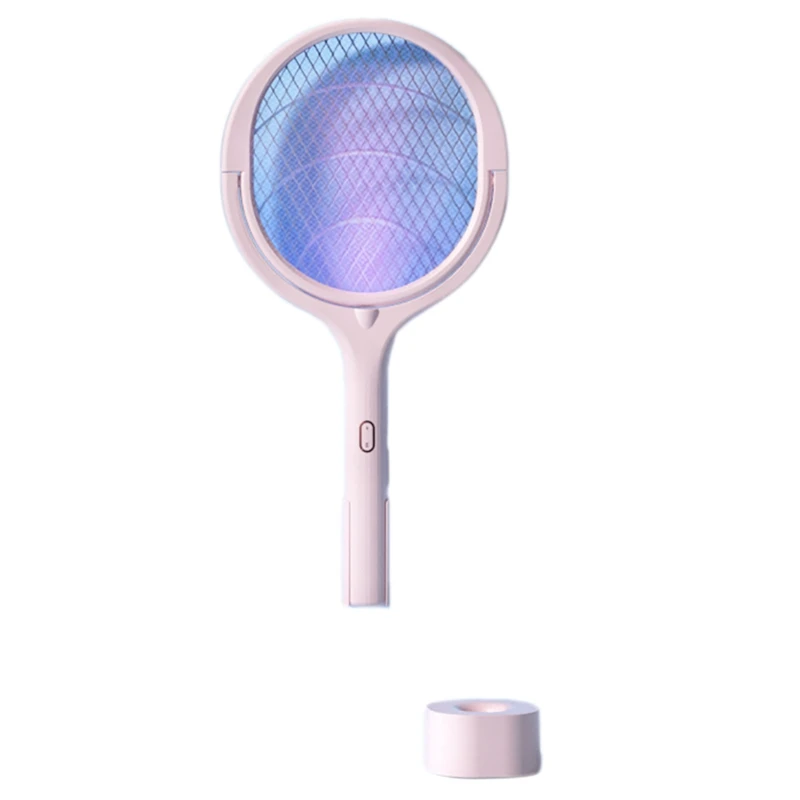 

90 Degree Rotatable Mosquito Killer Lamp Electric Insect Racket UV Light USB Bug Zapper Trap Flies Summer Fly Swatter