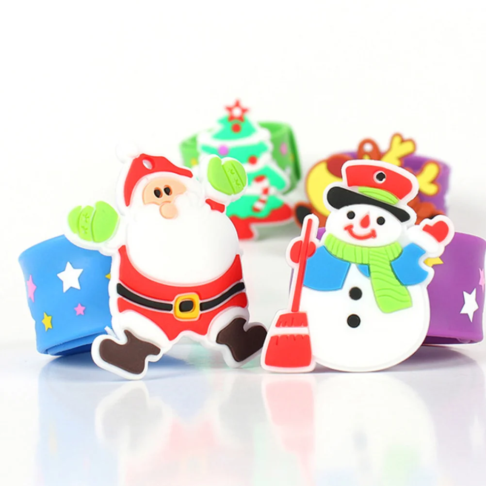 6 шт. силиконовые браслеты для детей