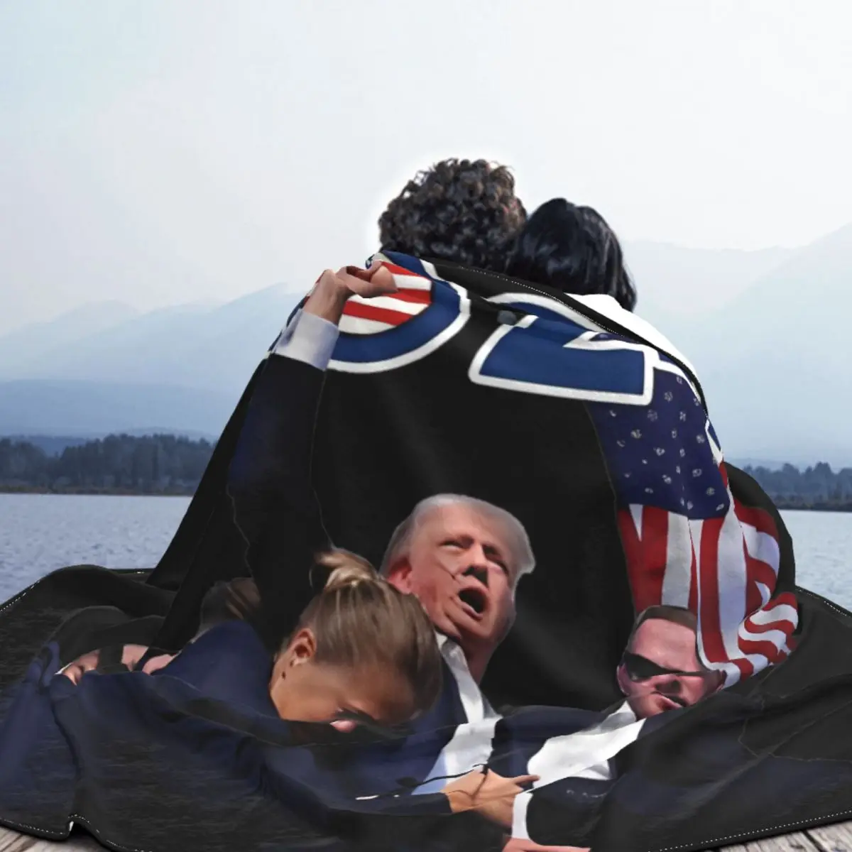 Фланелевое Одеяло с защитой от покупок Трампа весна/осень 2024