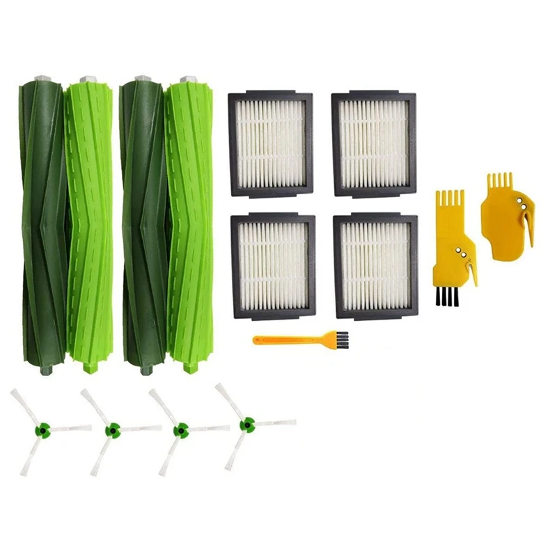 

Replacement Parts Main Brush Side Brushes HEPA Filter Compatible For Irobot Roomba I7 E5 E6 Vacuum Cleaner Accessories