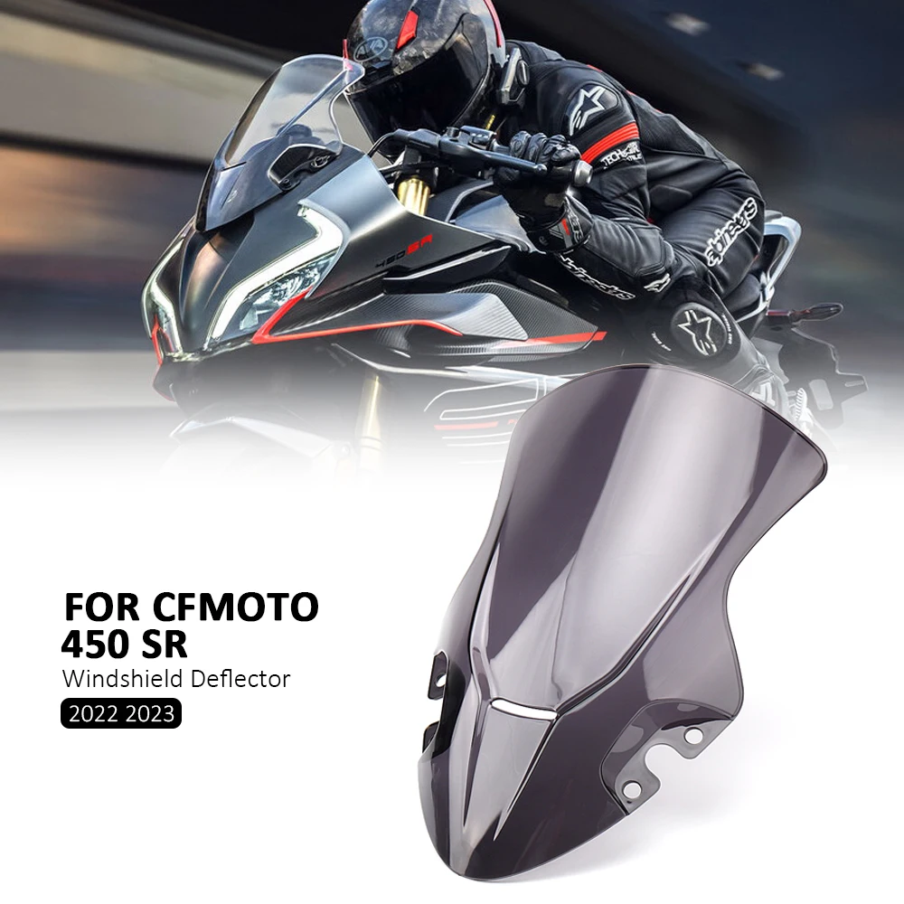 Лобовое стекло мотоцикла для CFMOTO 450SR 450sr 450 SR 2022 2023 дефлекторы ветрового стекла