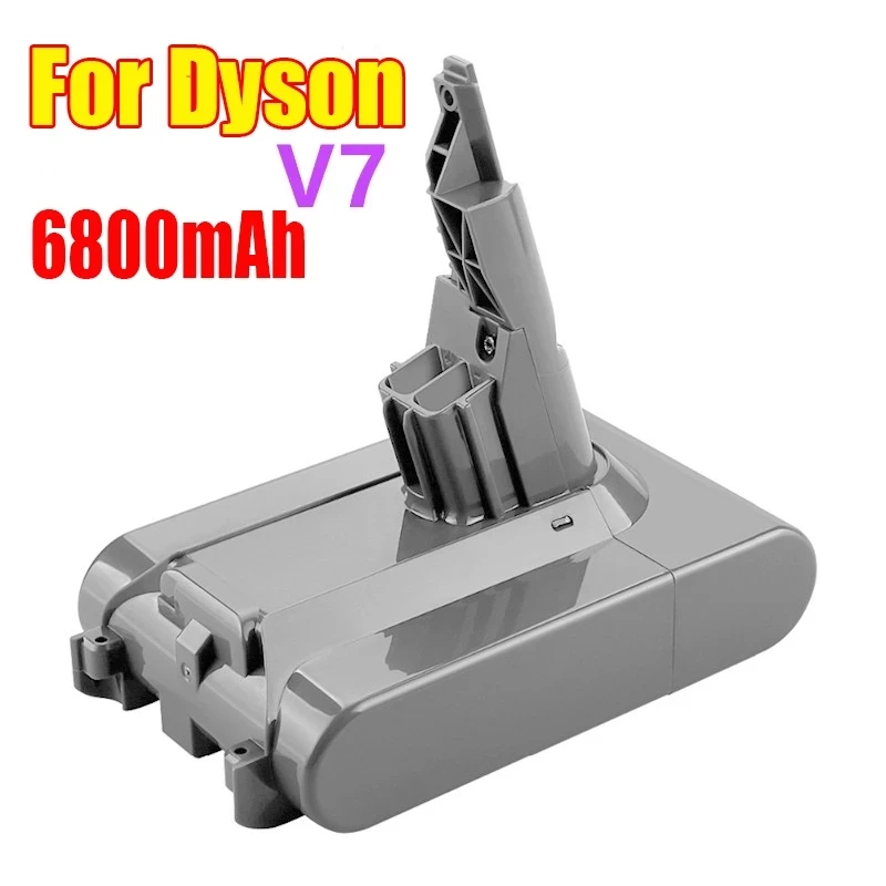 

100% Originele Dyson V7 Batterie 21.6V 68Ah Li-Lon Akku Für Dyson V7 Batterie Tier Pro Vakuum Reiniger ersatz