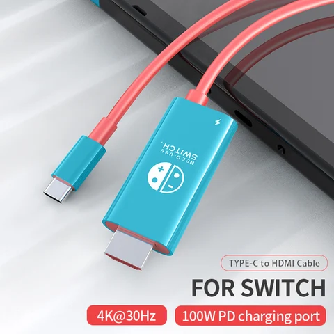 Кабель USB Type-C HDMI Gopala для Nintendo Switch