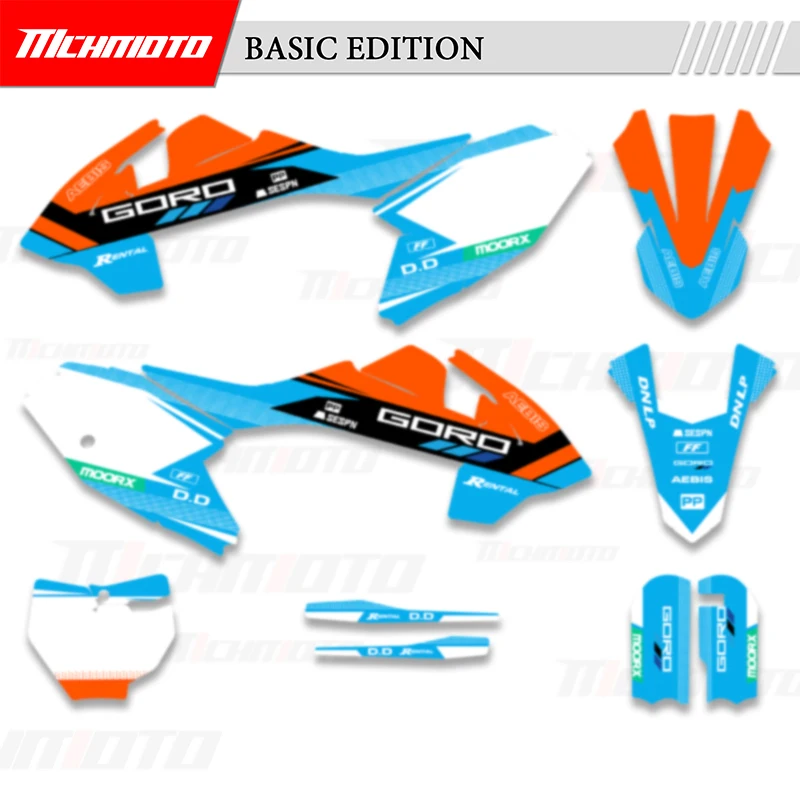 

MCHMFG полностью мотоциклетные графические наклейки, наклейки, наборы для KTM SX65 2016 2017 2018 2019 2020 2021 2022 MC65 MC 65 2023 2021