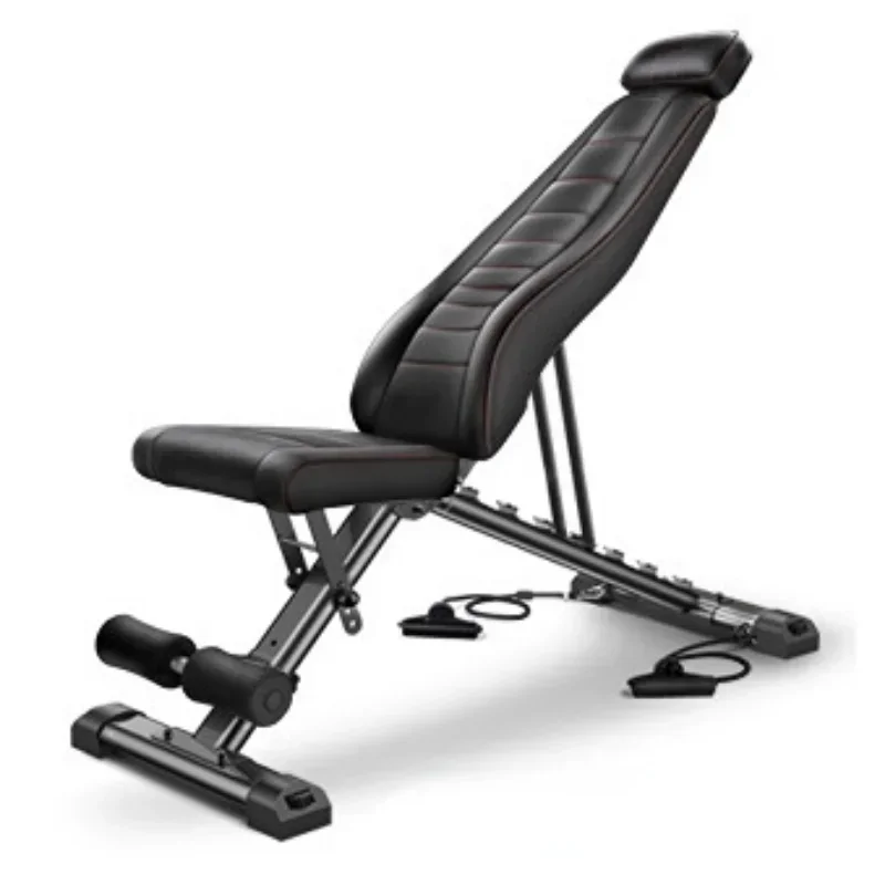 Многофункциональный складной фитнес-стул из кожи
