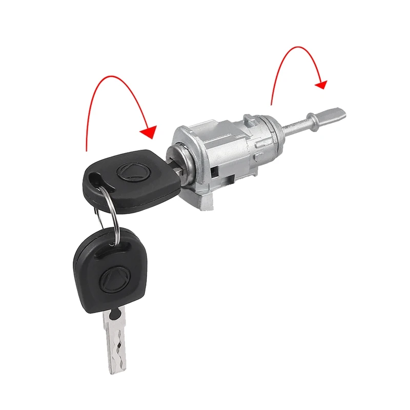 Цилиндр замка левой и правой двери для GOLF 4 IV MK4 BORA A6 SKODA FABIA POLO 1997-2009 гг. 604837167 604837168