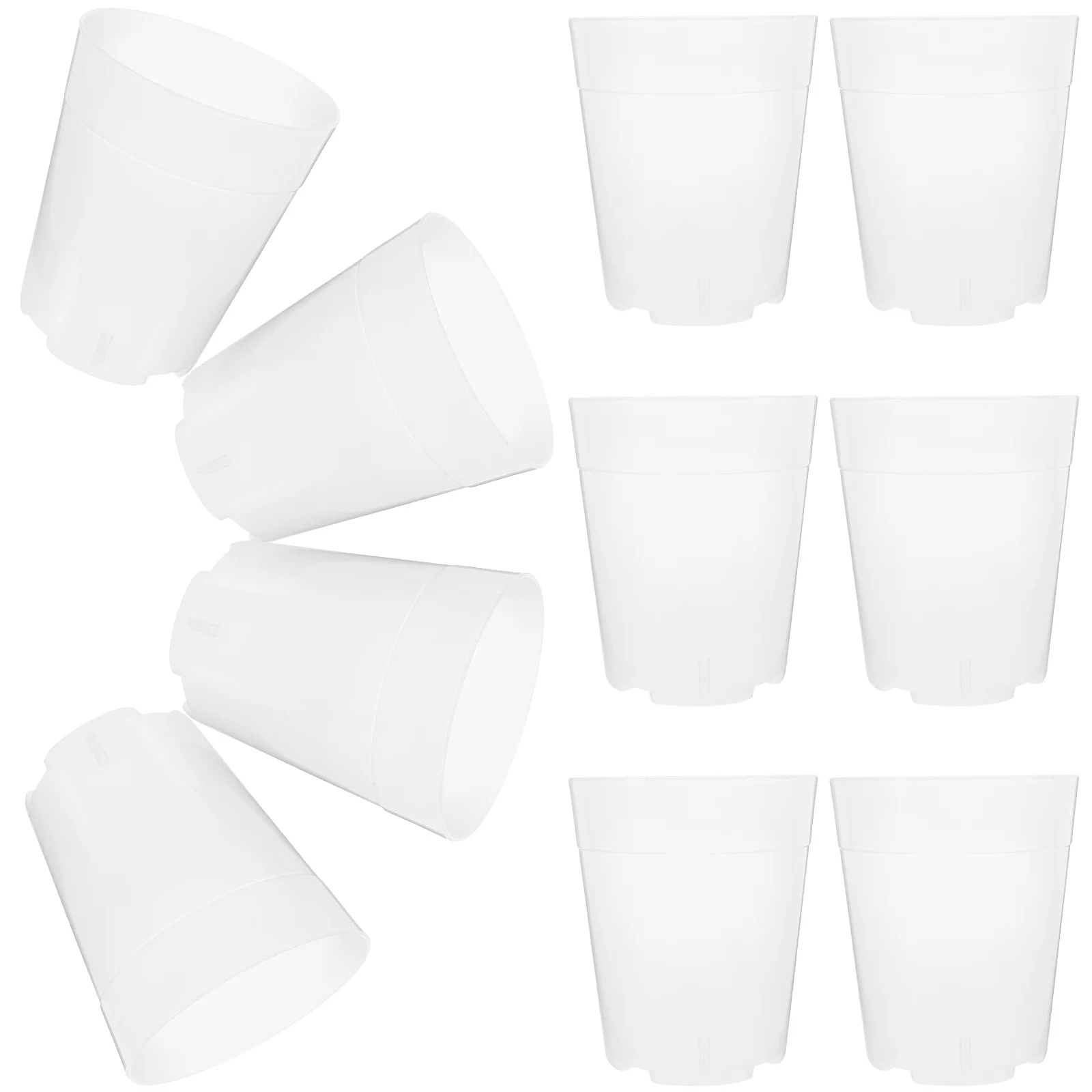 

10Pcs Reusable Nursery Pots Gardening Succulent Bonsai Nursery Planting Pots