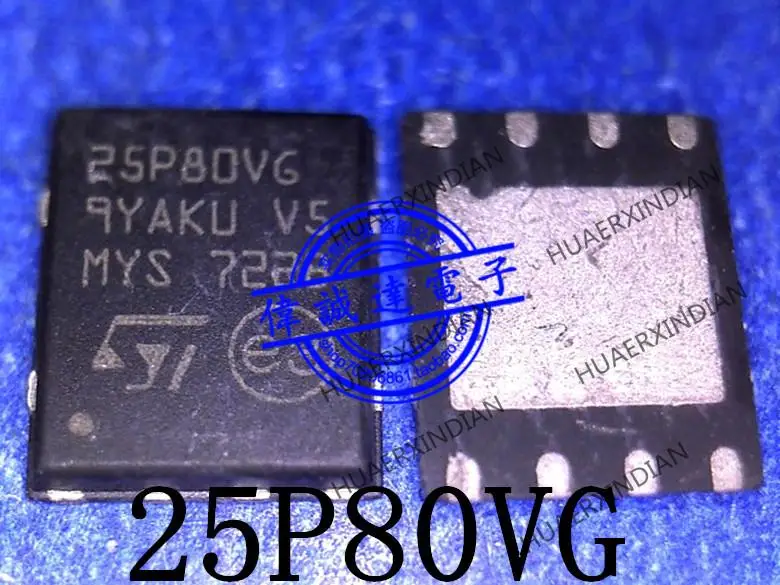 Новая Оригинальная фотография фонаря 25P80VG 25P80V6 QFN8