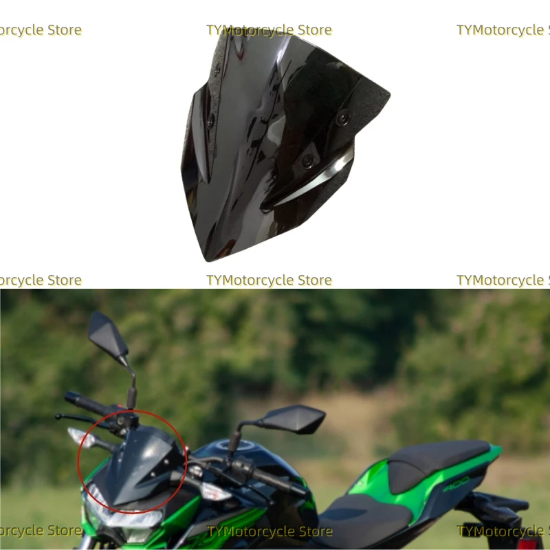 Лобовое стекло для мотоцикла внешнее KAWASAKI Z400 2018 2019 2020 2021 2022