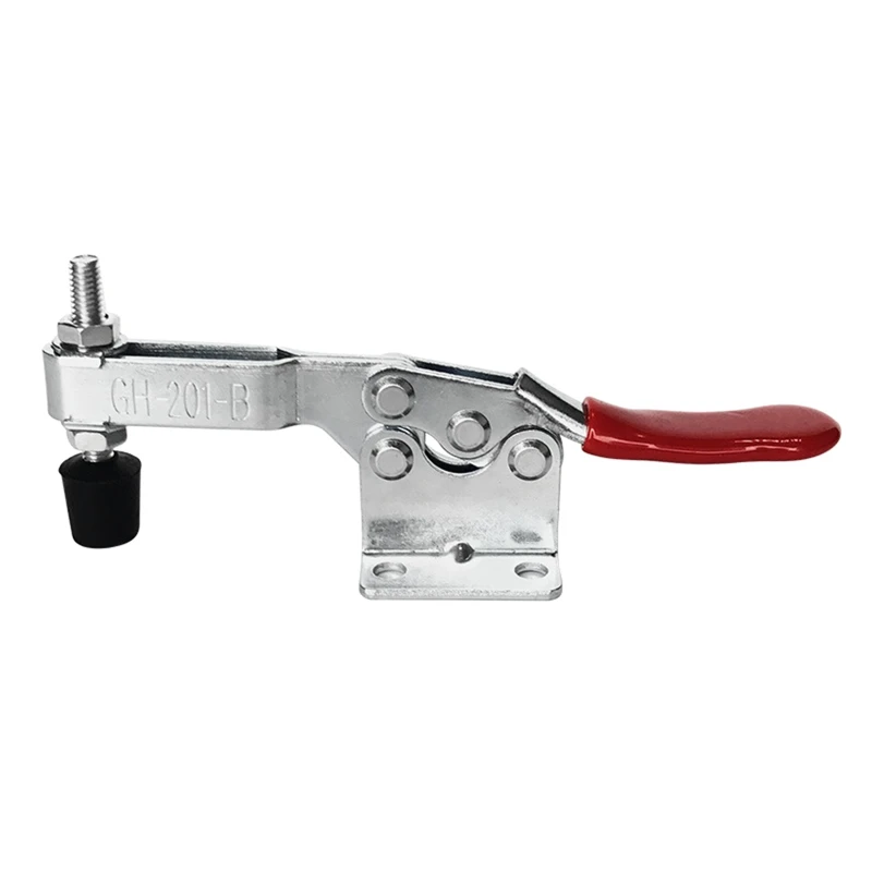 

Toggle Clamp GH-201-B Holding Capacity Heavy Duty Large Hold Down Clamp Quick-Release Horizontal Clamp 142X53MM Drop Shipping