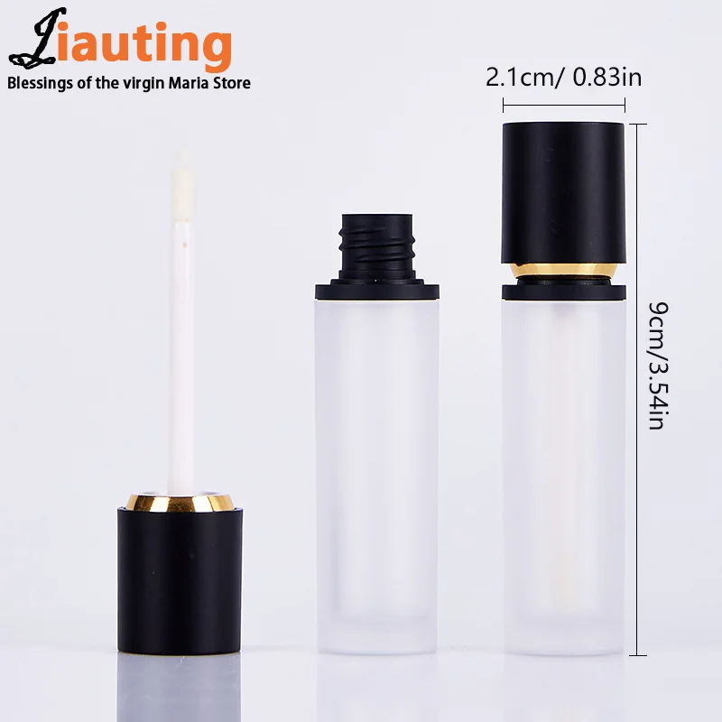 8 мл прозрачная бутылка для глазури губ пустой тюбик блеска губной помады