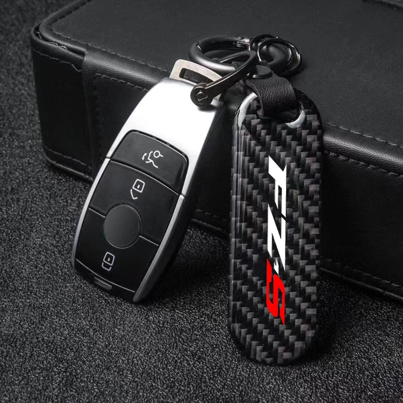 

Motorcycle KeyChain Key Ring Motorcycle Carbon Fiber Leather For Yamaha FZ-S FZS 1000 FZS1000 FAZER 2000 2001 2002 2003 2004
