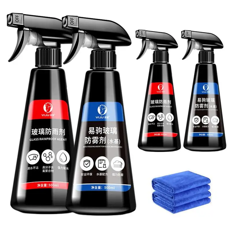 

Car Window Anti Fog Spray Liquid Paint Care Shampoo Anti Fog Rainproof Spray For Windows Windshields Mirrors Shower Doors