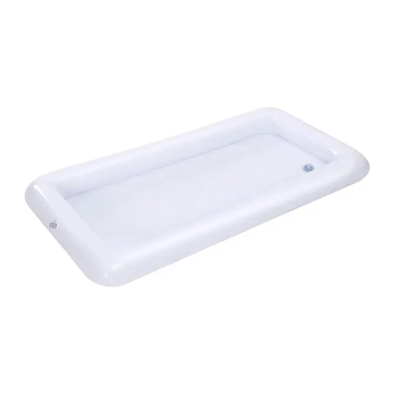 

Inflatable Serving Tray Pool Floating Food Tray For Parties Pool Buffet Tray Beach Wedding Summer Party Accessories For Salads