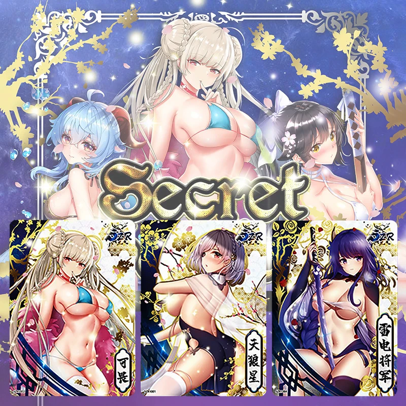 

Goddess Story Secret Garden Flash Cards Holder Girls Party Anime Character Board Game Collect Hobby Playing Rare Sr Ssr Card Toy