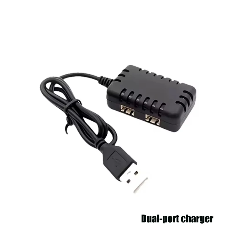Фото WLtoys 124007 124019 104009 144001 7,4 В 2S 2600 мАч 25C Обновление Lipo Батарея Радиоуправляемые автомобили для взрослых автомобильные аксессуары Зарядное устройство с двумя портами №2