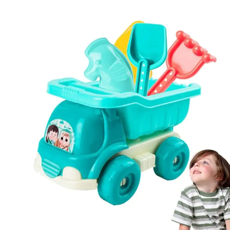 

Beach Toys For Kids Sand Set Beach Game Toy For Children Beach Buckets Shovels Sand Car Sand Gadgets Water Play Tools For Kids