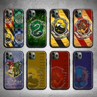 potter movie design harries gryffindor slytherin phone case for iphone 13 12 11 pro max mini xs max 8 7 6s plus x 5s se 2020 xr