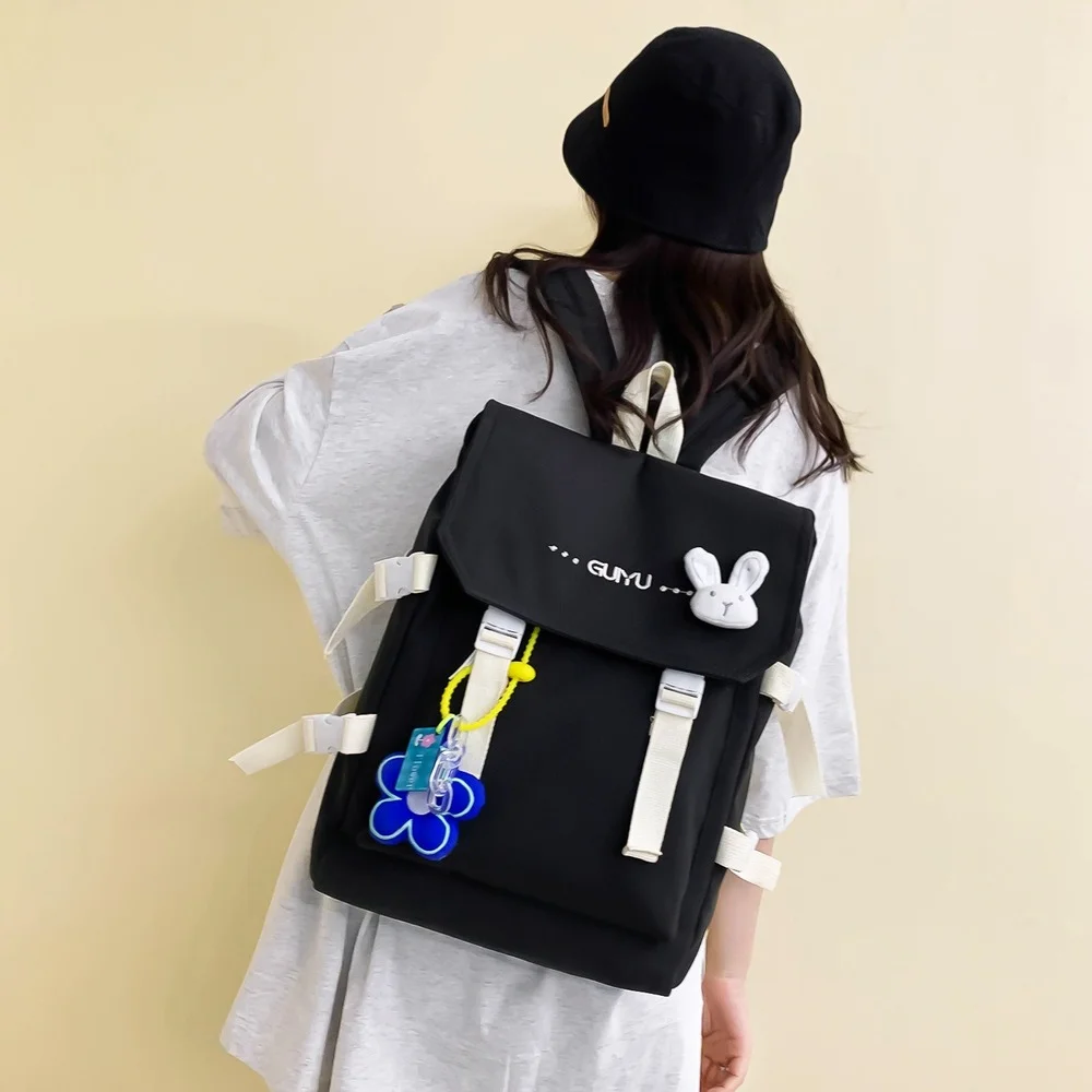 New Style Backpack College Style Cute Children's Cartoon Backpack Student Schoolbag Unisex Kids Backpack  School Backpack  Bags